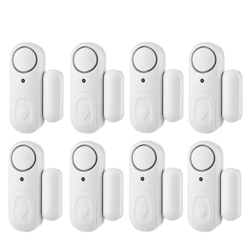 KERUI Door Window Magnets Sensor Detector with Battery 100dB Door Sensor Wireless Security Alarm for Home Working Independently