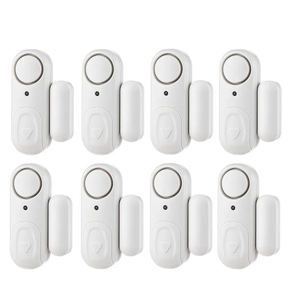 KERUI Door Window Magnets Sensor Detector with Battery 100dB Door Sensor Wireless Security Alarm for Home Working Independently