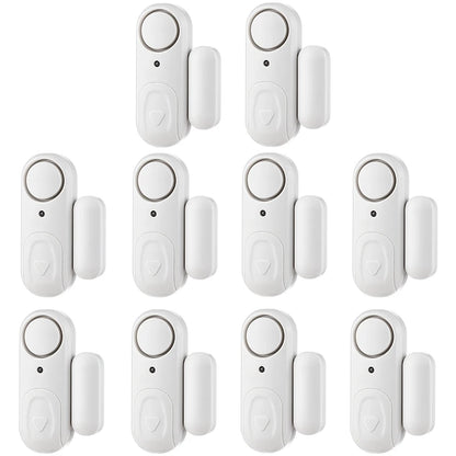 KERUI Door Window Magnets Sensor Detector with Battery 100dB Door Sensor Wireless Security Alarm for Home Working Independently