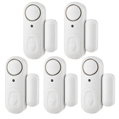 KERUI Door Window Magnets Sensor Detector with Battery 100dB Door Sensor Wireless Security Alarm for Home Working Independently