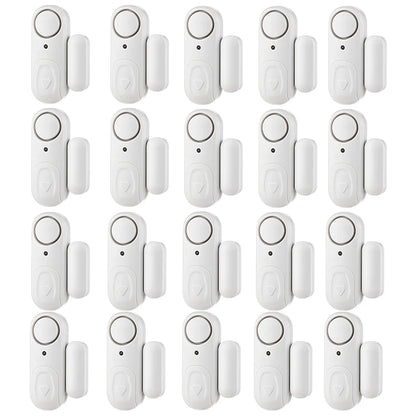 KERUI Door Window Magnets Sensor Detector with Battery 100dB Door Sensor Wireless Security Alarm for Home Working Independently