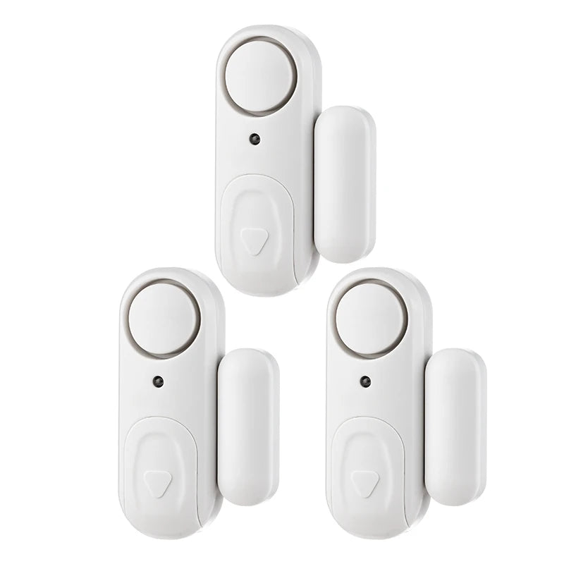 KERUI Door Window Magnets Sensor Detector with Battery 100dB Door Sensor Wireless Security Alarm for Home Working Independently