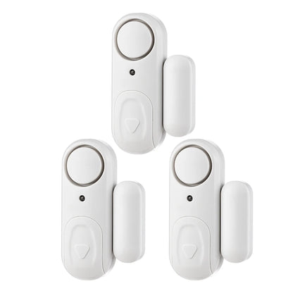 KERUI Door Window Magnets Sensor Detector with Battery 100dB Door Sensor Wireless Security Alarm for Home Working Independently